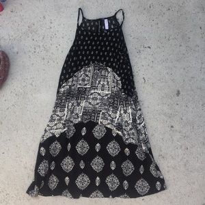 Black and white sundress